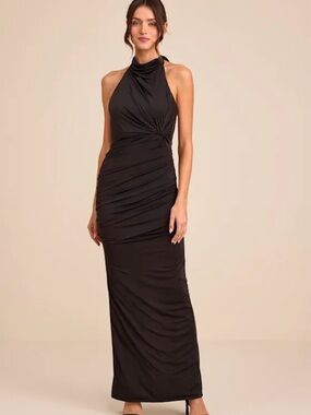 heavenly hues forest green maxi dress Forest Green Maxi Dress | Womens | Small | 100% Polyester